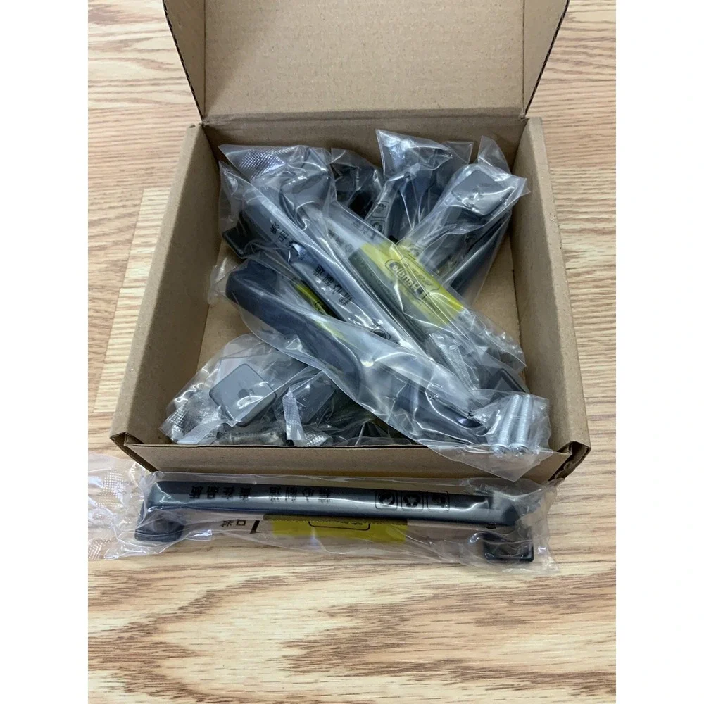 Kitchen Cabinet Square Drawer Pulls Black 10 Pk 5